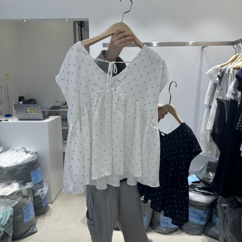 RICH SISTER東大門㊣直郵女裝新品時尚職業熱賣襯衫蕾絲衫RICH SISTER襯衫/蕾絲衫