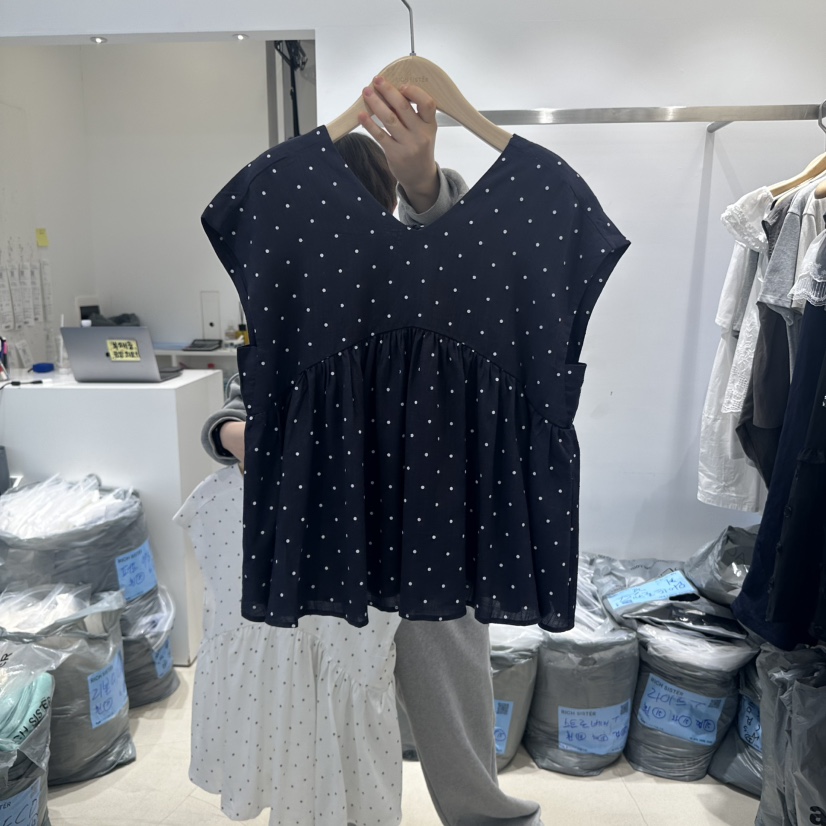 RICH SISTER東大門㊣直郵女裝新品時尚職業熱賣襯衫蕾絲衫RICH SISTER襯衫/蕾絲衫圖色2