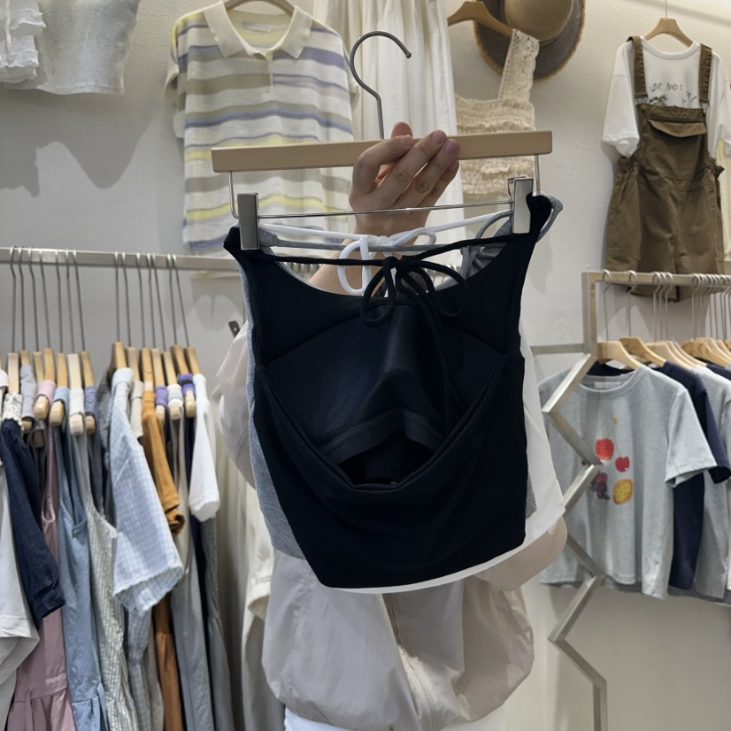 HIPTIQUE東大門㊣直郵女裝新品人氣休閑25春夏熱賣吊帶背心HIPTIQUE吊帶/背心