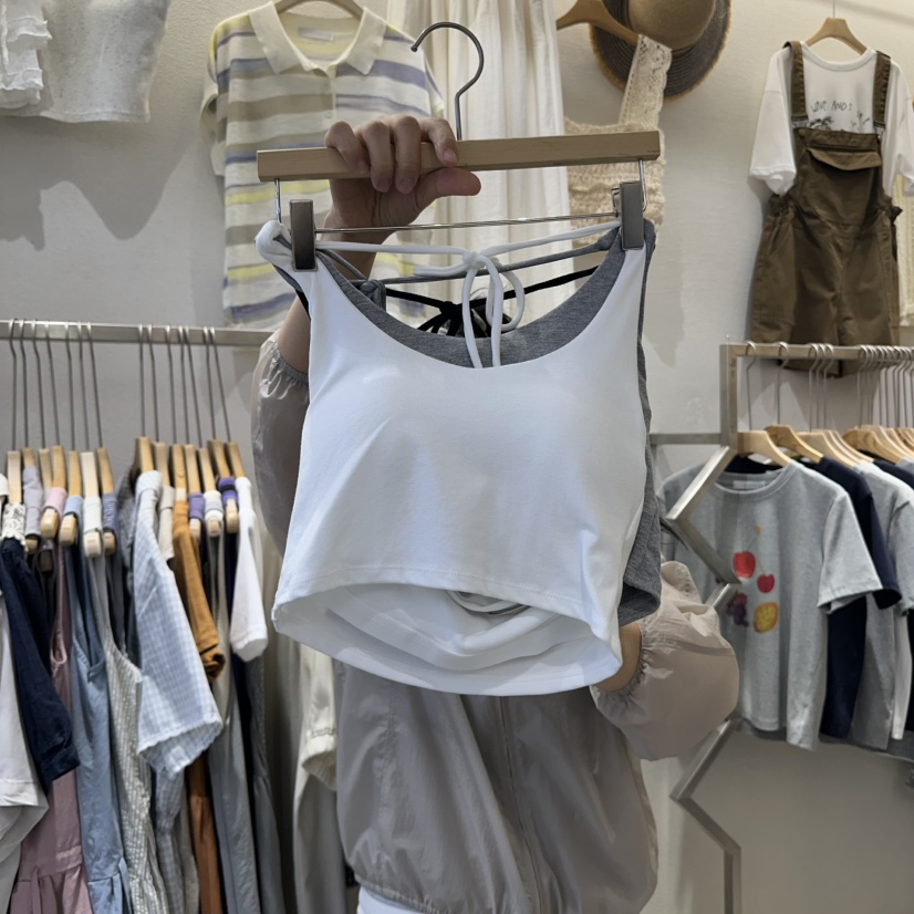 HIPTIQUE東大門㊣直郵女裝新品人氣休閑25春夏熱賣吊帶背心HIPTIQUE吊帶/背心