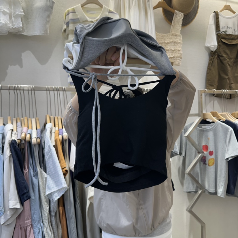 HIPTIQUE東大門㊣直郵女裝新品人氣休閑25春夏熱賣吊帶背心HIPTIQUE吊帶/背心圖色3