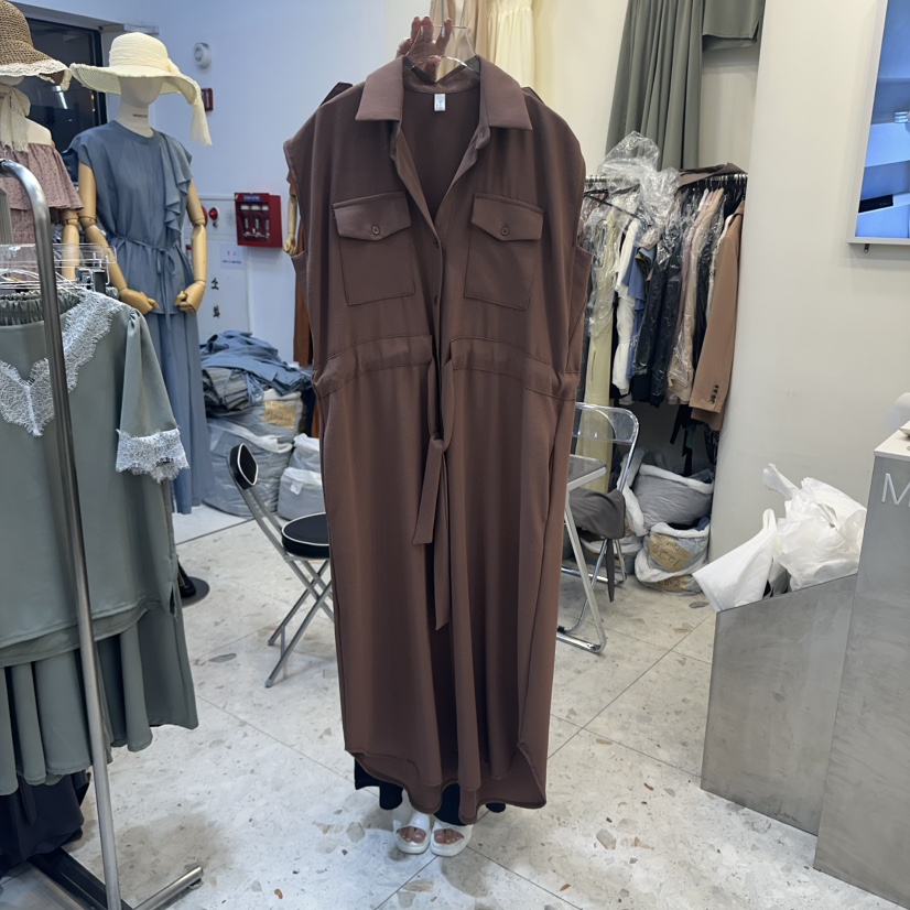 MARIGOLD東大門㊣實拍女裝新品職業真品休閑推薦25春夏連衣裙MARIGOLD連衣裙