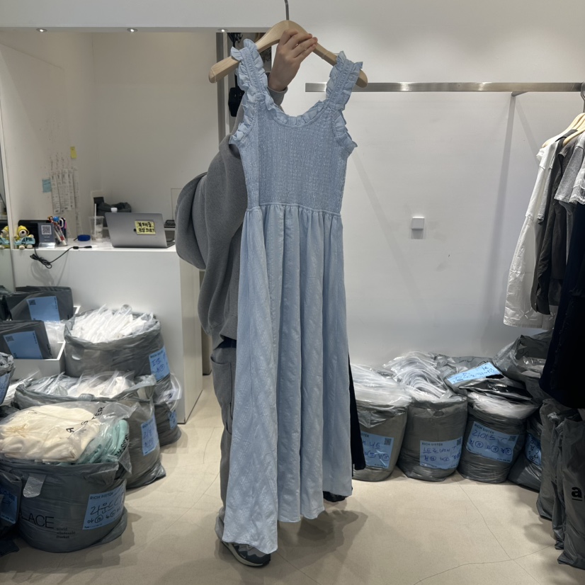 RICH SISTER東大門㊣實拍女裝新品熱賣25春夏時尚職業連衣裙RICH SISTER連衣裙