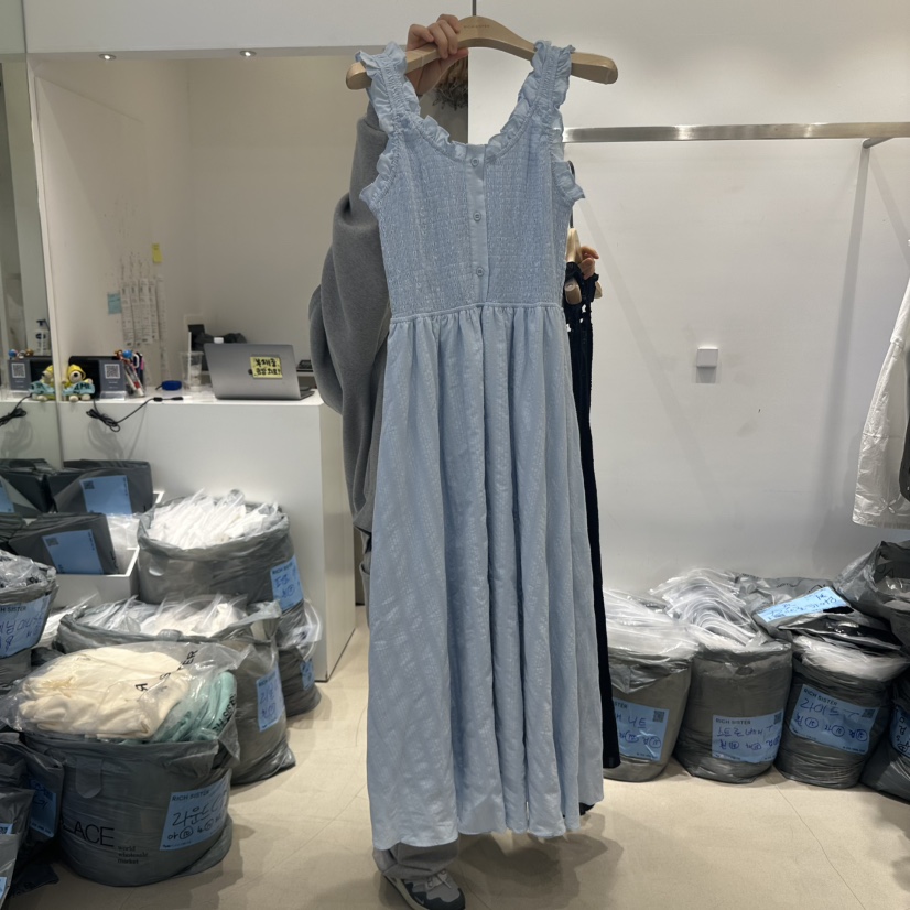 RICH SISTER東大門㊣實拍女裝新品熱賣25春夏時尚職業連衣裙RICH SISTER連衣裙