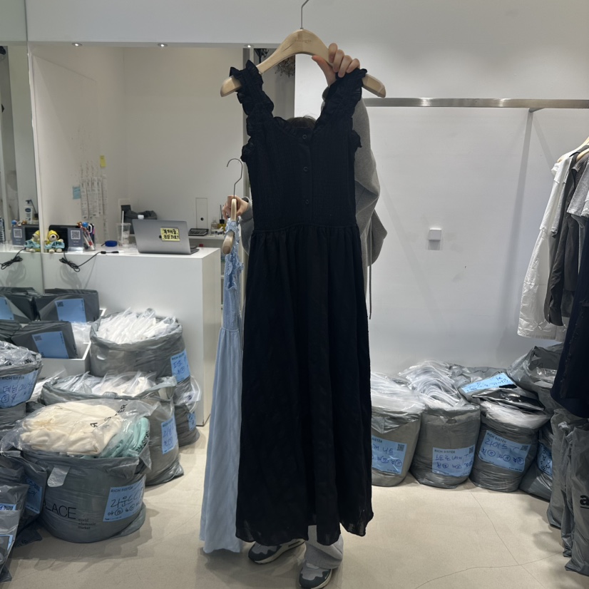 RICH SISTER東大門㊣實拍女裝新品熱賣25春夏時尚職業連衣裙RICH SISTER連衣裙圖色2