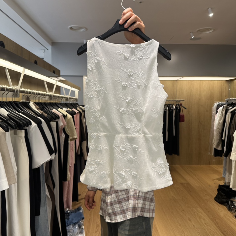 LEFANCY韓國直郵㊣女裝新品職業時尚推薦25春夏人氣吊帶背心LEFANCY吊帶/背心