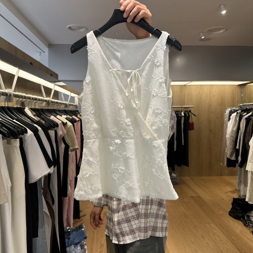 LEFANCY韓國直郵㊣女裝新品職業時尚推薦25春夏人氣吊帶背心LEFANCY吊帶/背心