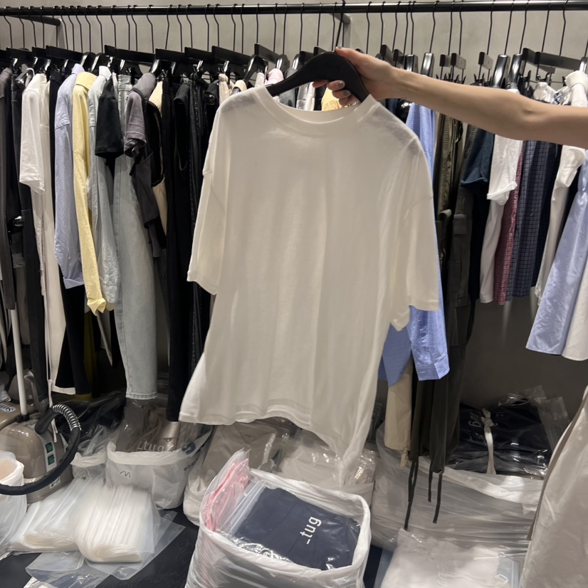 TUG東大門㊣實拍女士新品時尚休閑人氣熱賣真品職業25春夏T恤TUGT恤圖色1