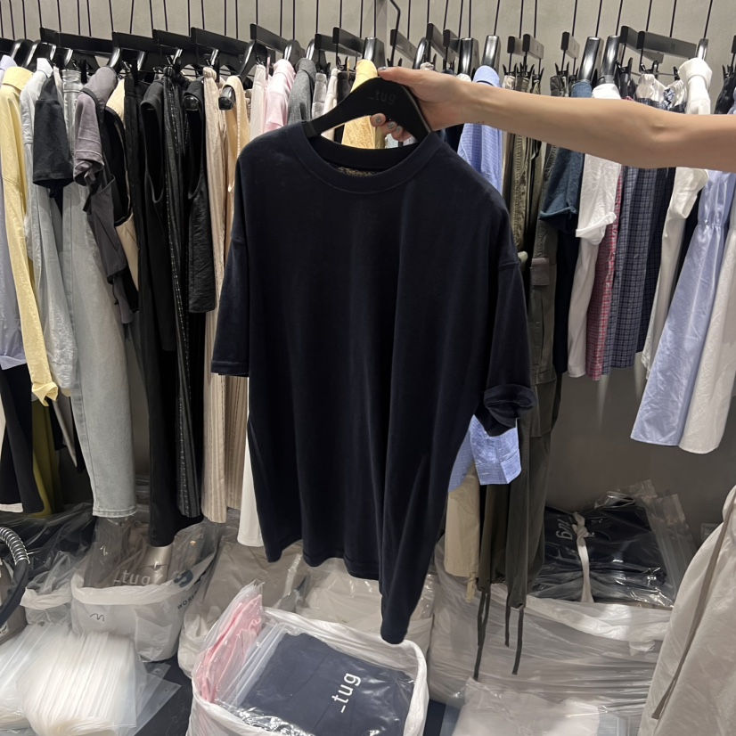 TUG東大門㊣實拍女士新品時尚休閑人氣熱賣真品職業25春夏T恤TUGT恤圖色2