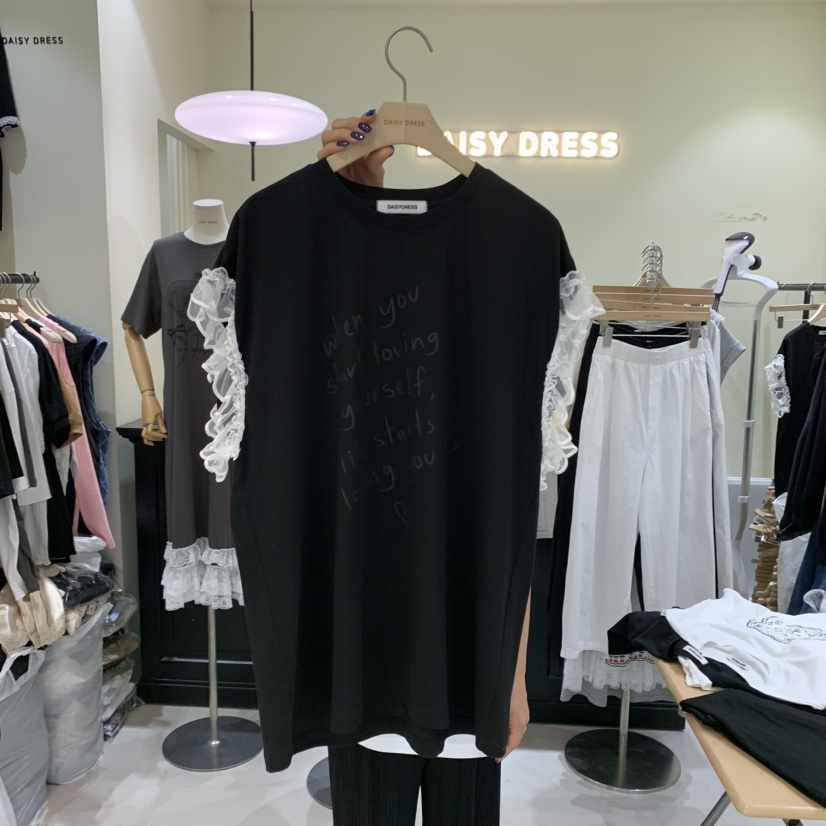 DAISY DRESS東大門㊣代購女士新品休閑熱賣真品時尚推薦T恤DAISY DRESST恤圖色2