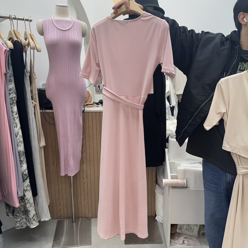 DELIGHT-Q東大門㊣實拍女裝新款職業休閑25春夏推薦連衣裙DELIGHT-Q連衣裙