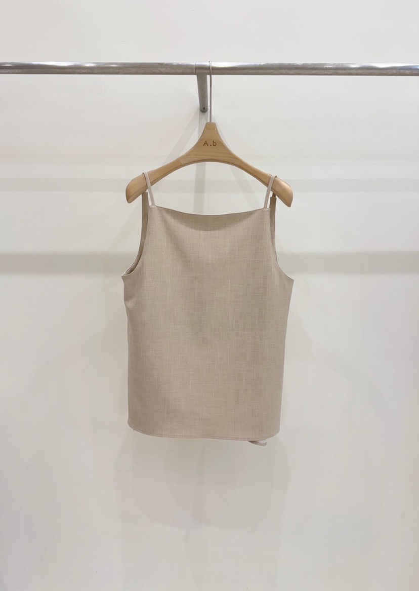 AUTUMN BEIGE-Q韓國代購㊣女士新品熱賣真品職業吊帶背心A.b/AUTUMN BEIGE吊帶/背心