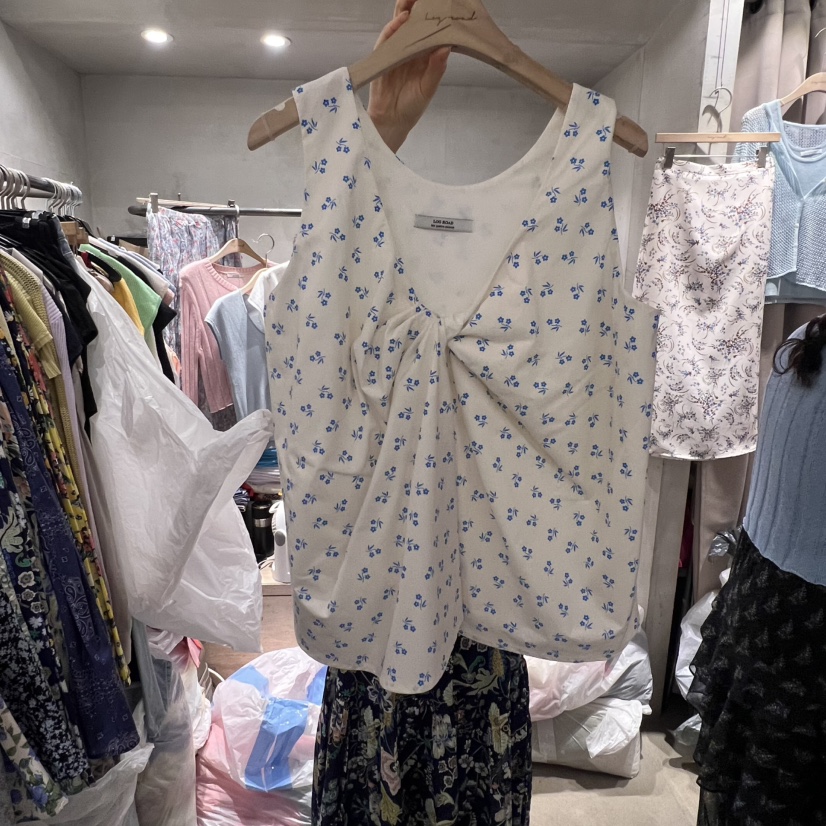 LOGROAD韓國代購㊣女裝新款25春夏時尚休閑真品推薦吊帶背心LOG ROAD吊帶/背心圖色2