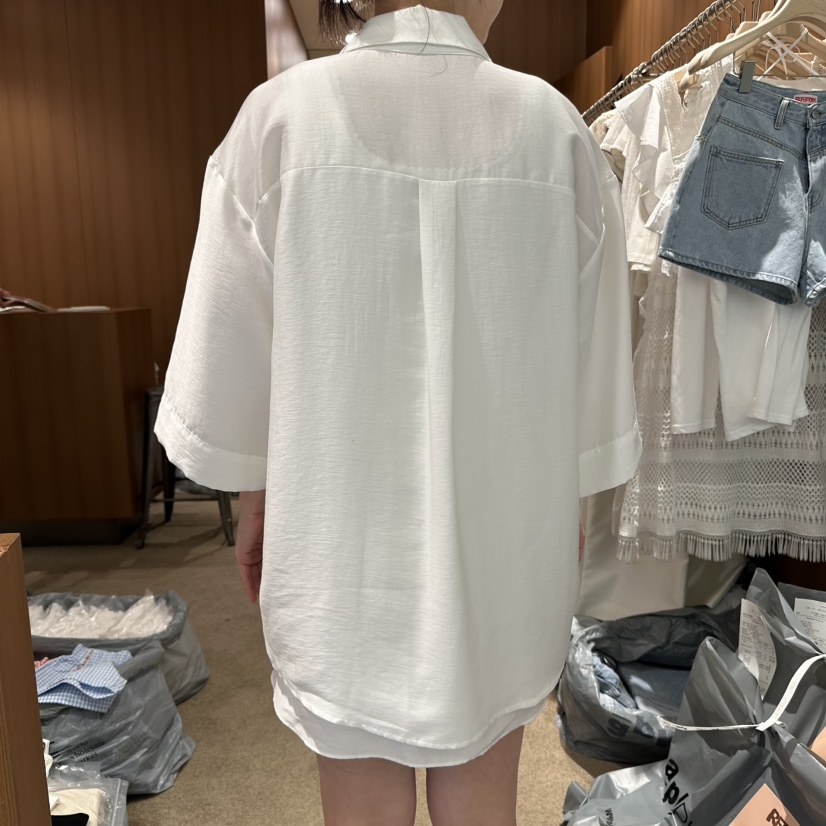 REPERTORY東大門㊣直郵女士新品真品休閑推薦人氣襯衫蕾絲衫REPERTORY襯衫/蕾絲衫