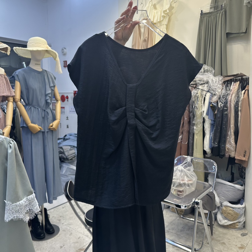 MARIGOLD韓國代購㊣女裝新品推薦職業熱賣休閑襯衫蕾絲衫套裝MARIGOLD襯衫/蕾絲衫圖色2