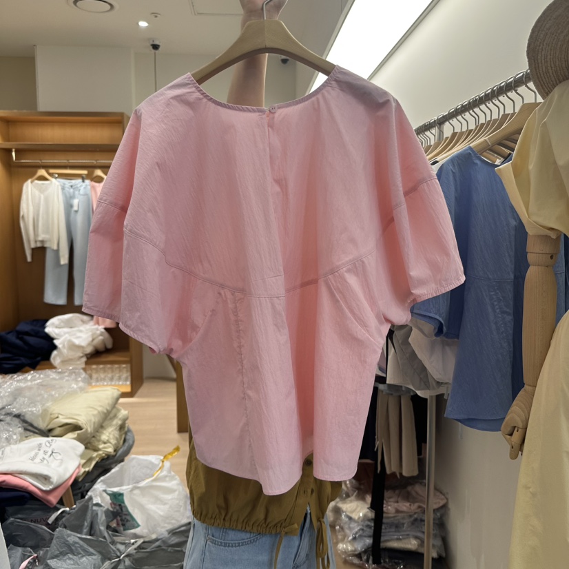 VAN NUVO韓國直郵㊣女裝新品25春夏真品職業時尚襯衫蕾絲衫VAN NUVO襯衫/蕾絲衫