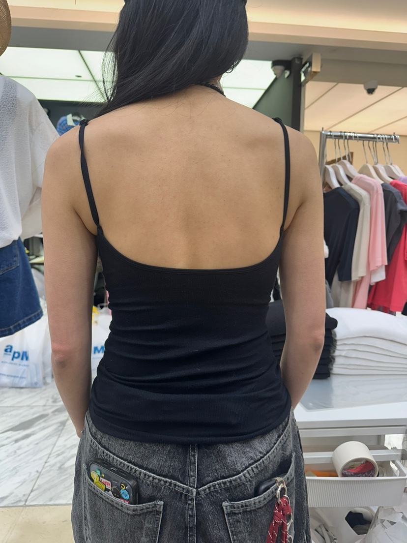 ONL東大門㊣直郵女裝新品時尚25春夏真品人氣推薦休閑吊帶背心ONL吊帶/背心