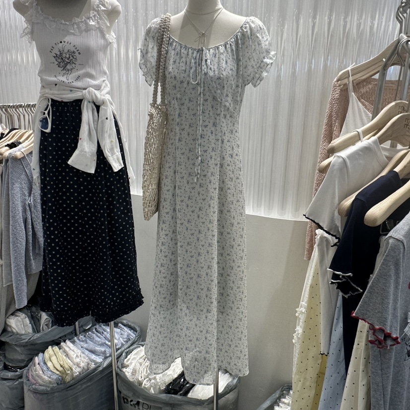MIMME東大門㊣實拍女士新款25春夏職業時尚人氣熱賣推薦連衣裙MIMME連衣裙圖色2