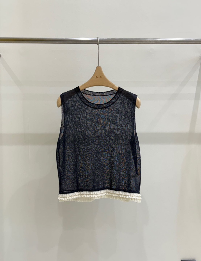AUTUMN BEIGE-Q東大門㊣實拍女裝新品熱賣推薦人氣吊帶背心A.b/AUTUMN BEIGE吊帶/背心圖色2