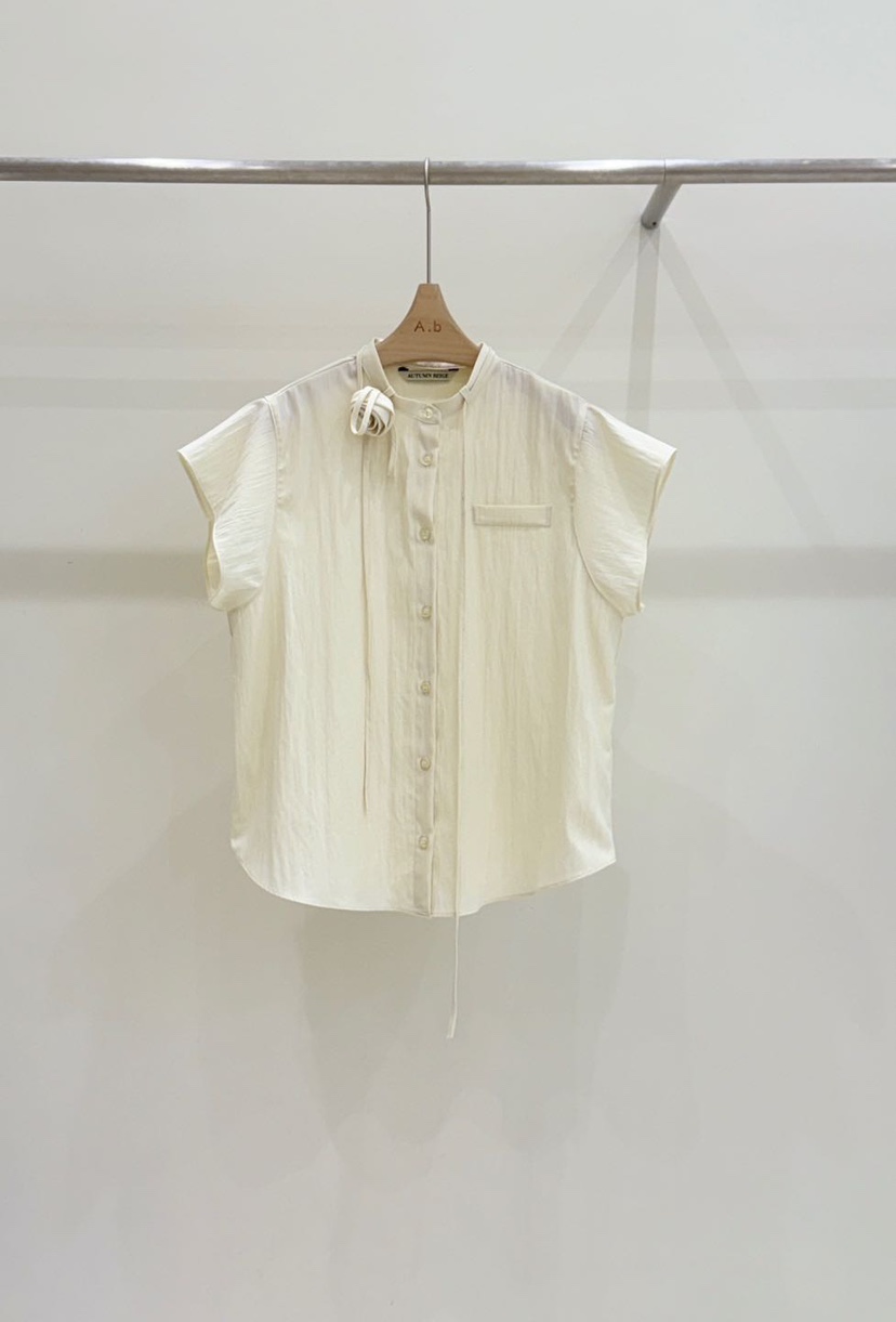 AUTUMN BEIGE-Q東大門㊣直郵女裝新品25春夏時尚襯衫蕾絲衫A.b/AUTUMN BEIGE襯衫/蕾絲衫