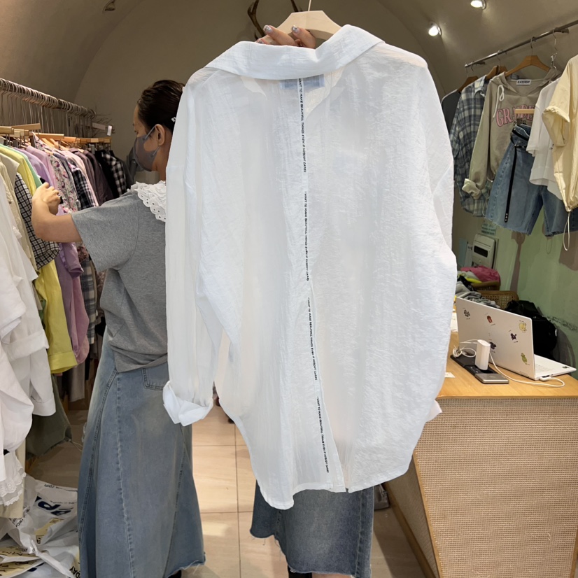 BLACKFRIDAY東大門㊣代購女裝新品真品職業25春夏襯衫蕾絲衫BLACK FRIDAY襯衫/蕾絲衫