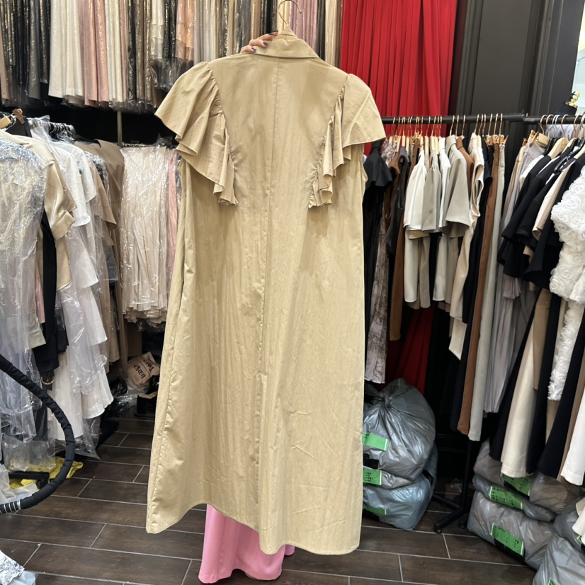 HERISH東大門㊣實拍女裝新品人氣25春夏時尚推薦連衣裙含腰帶Herish連衣裙