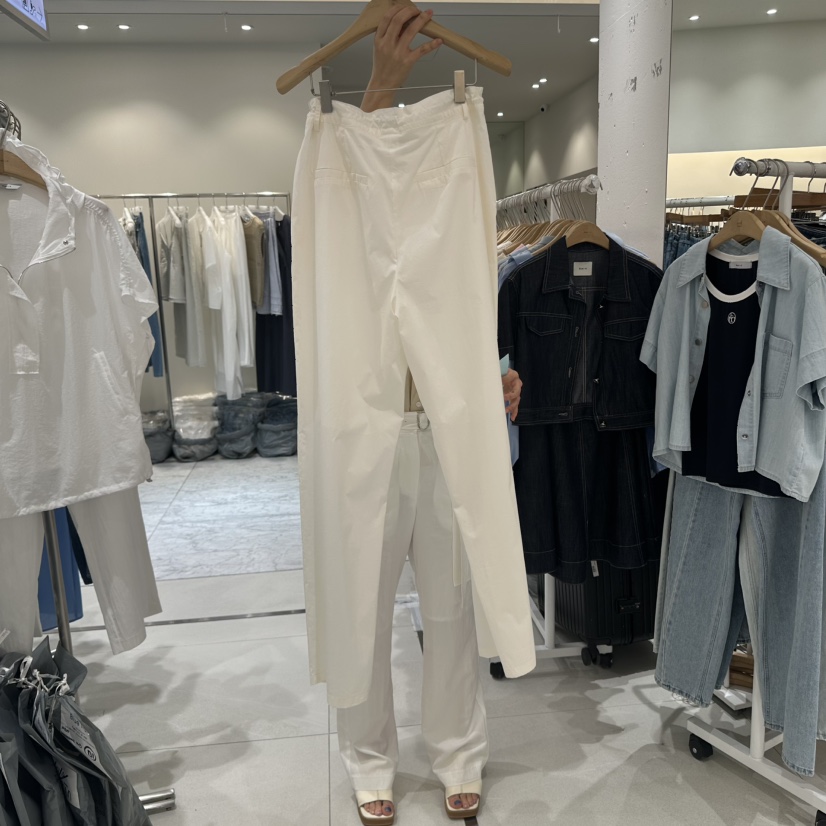 BLUEI-D東大門㊣實拍女裝新品時尚熱賣職業休閑真品休閑褲Blue i-d休閑褲