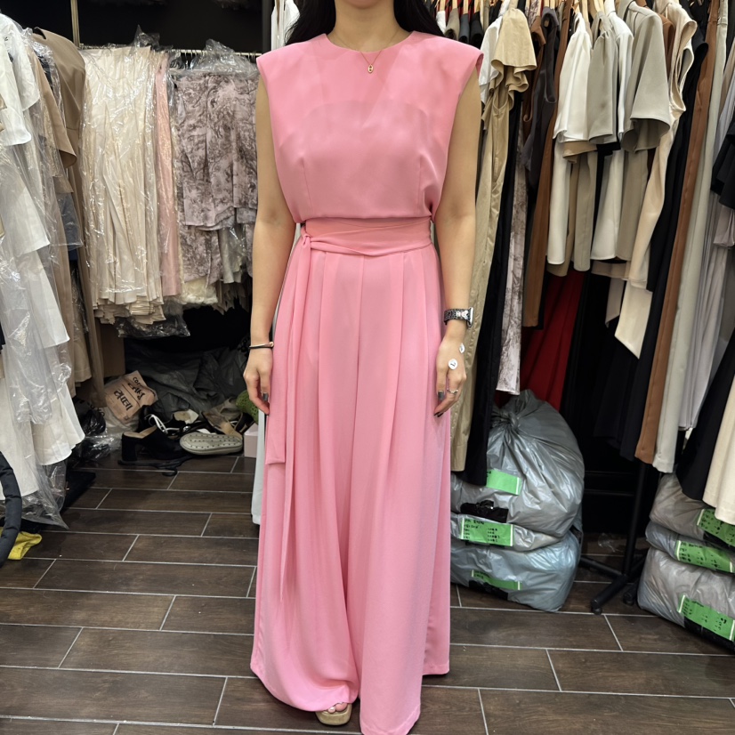 HERISH韓國代購㊣女裝新品人氣熱賣25春夏休閑連體褲含腰帶Herish連體褲