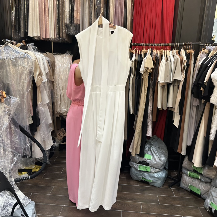 HERISH韓國代購㊣女裝新品人氣熱賣25春夏休閑連體褲含腰帶Herish連體褲圖色2