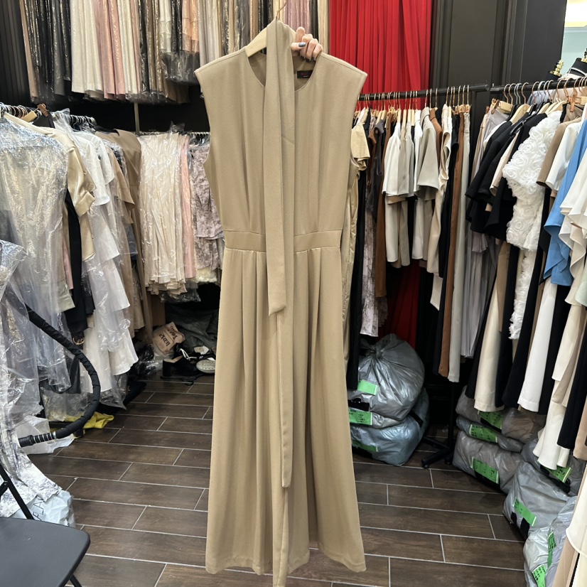 HERISH韓國代購㊣女裝新品人氣熱賣25春夏休閑連體褲含腰帶Herish連體褲圖色4