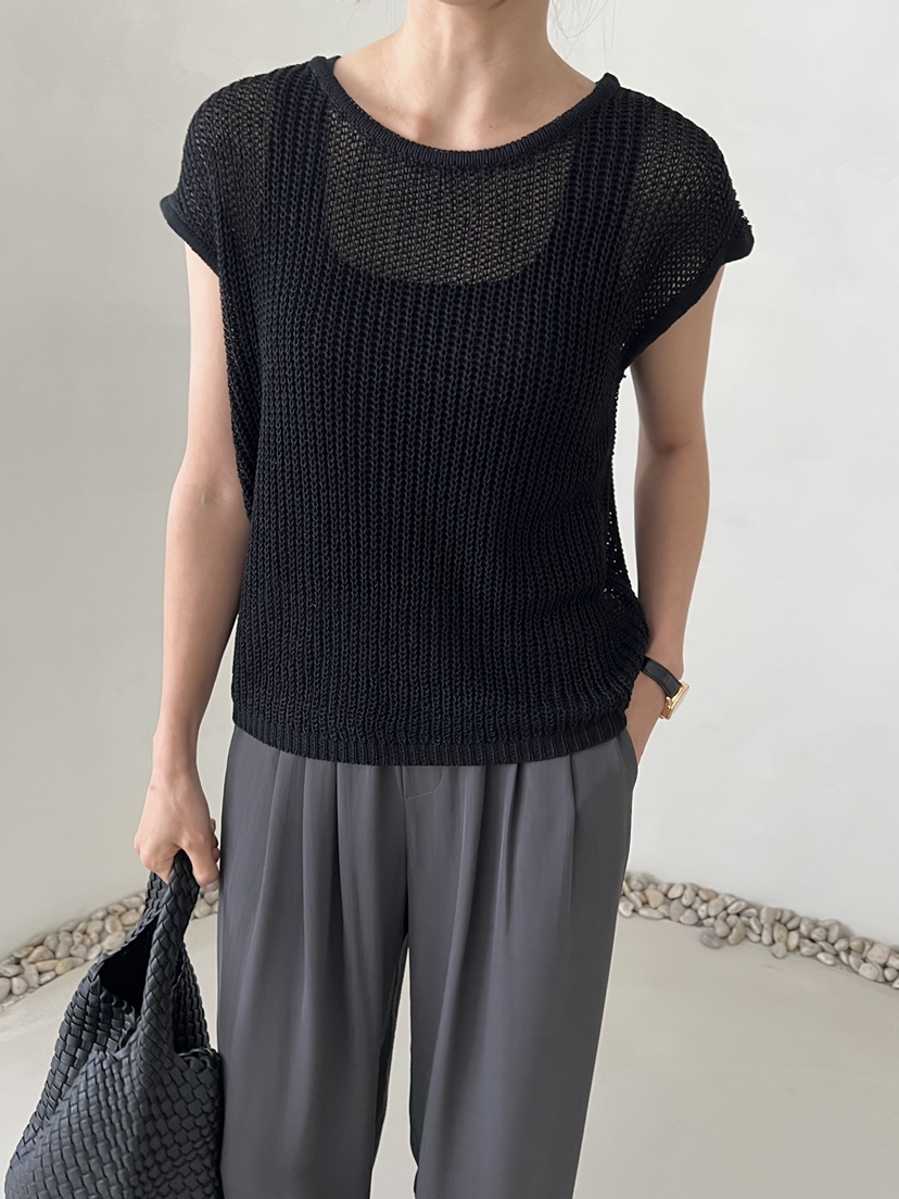 DEMAR東大門㊣代購女士新品25春夏推薦人氣真品休閑熱賣針織衫DEMAR針織衫
