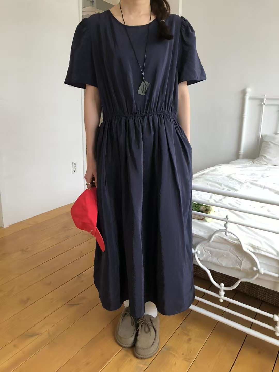 FOR.NEED東大門㊣直郵女裝新品職業人氣真品推薦時尚連衣裙FOR.NEED連衣裙