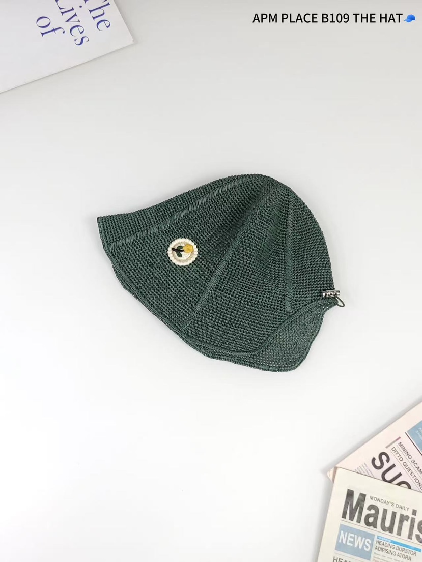 THE HAT-P東大門㊣直郵女士新品真品熱賣職業25春夏帽子漁夫帽THE HAT帽子圖色3