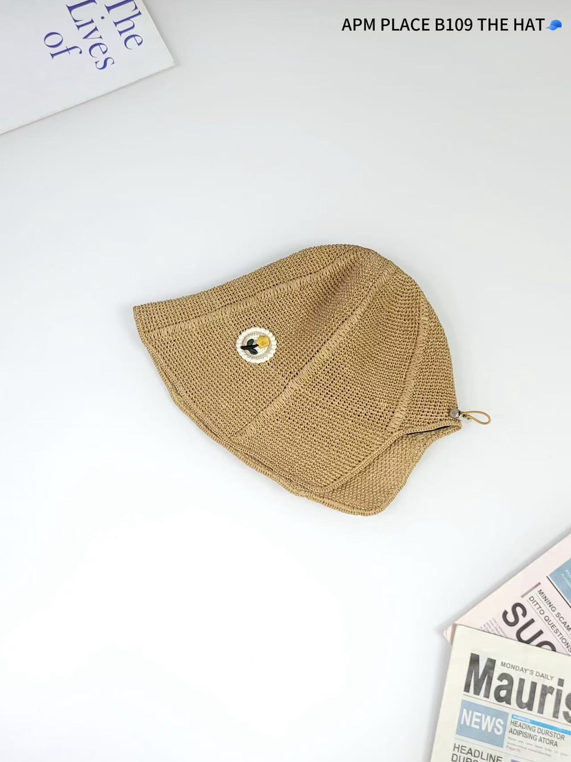 THE HAT-P東大門㊣直郵女士新品真品熱賣職業25春夏帽子漁夫帽THE HAT帽子圖色5