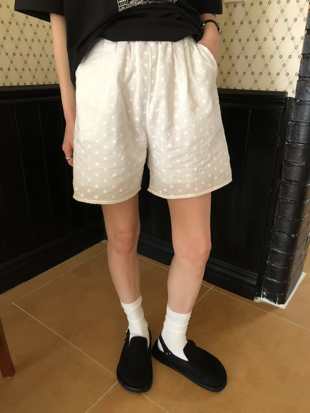 FOR.NEED東大門㊣代購女裝新品真品時尚職業熱賣25春夏短褲FOR.NEED短褲