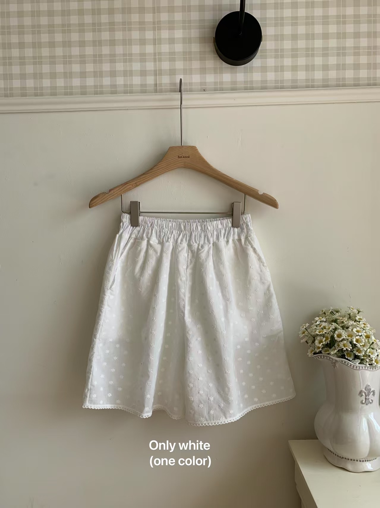 FOR.NEED東大門㊣代購女裝新品真品時尚職業熱賣25春夏短褲FOR.NEED短褲