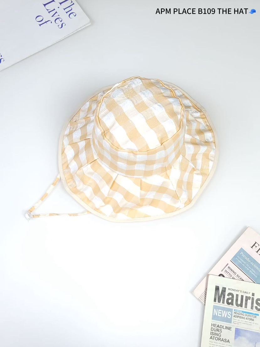THE HAT-P韓國直郵㊣女士新品推薦時尚職業25春夏帽子格紋THE HAT帽子