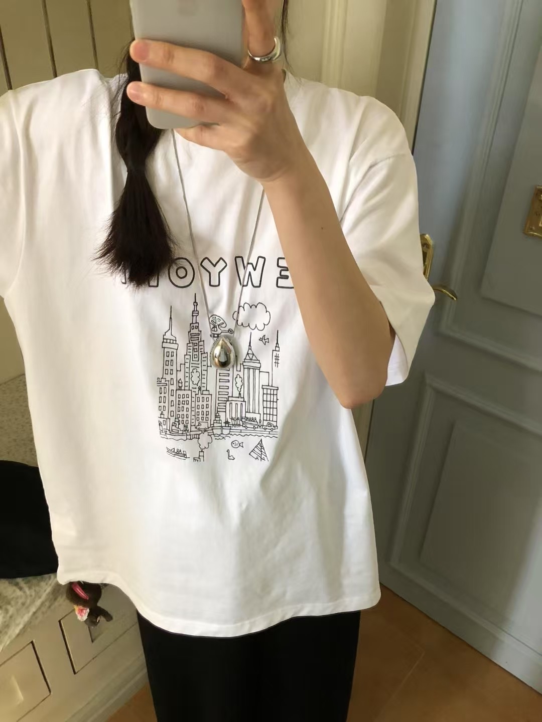 FOR.NEED韓國代購㊣女裝新品真品時尚職業人氣25春夏推薦T恤FOR.NEEDT恤