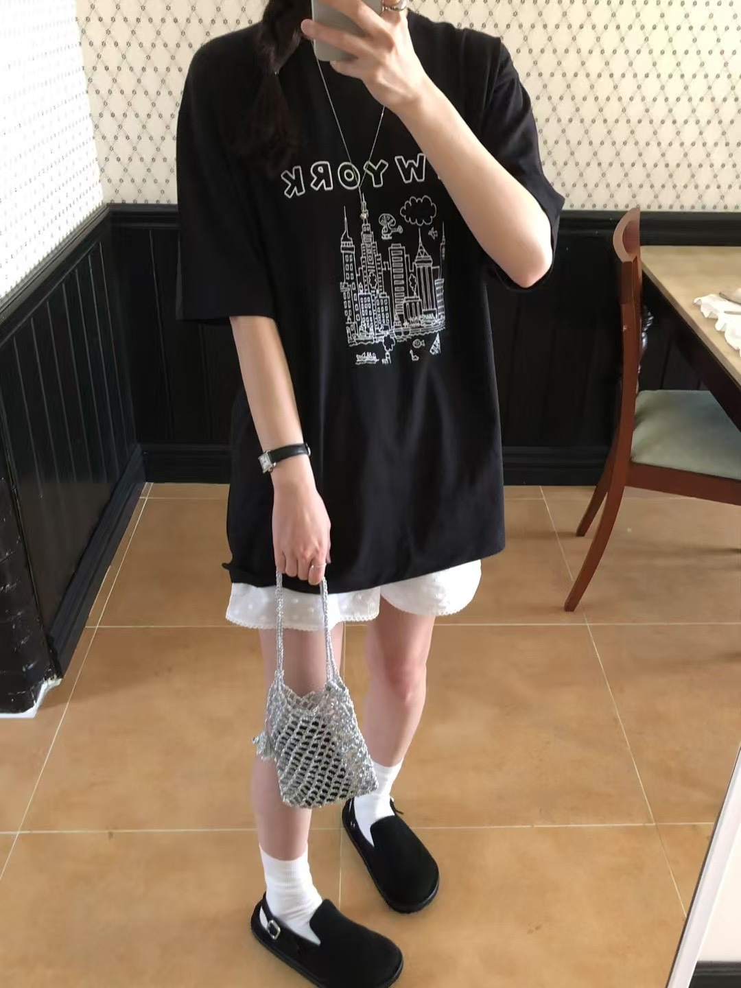 FOR.NEED韓國代購㊣女裝新品真品時尚職業人氣25春夏推薦T恤FOR.NEEDT恤