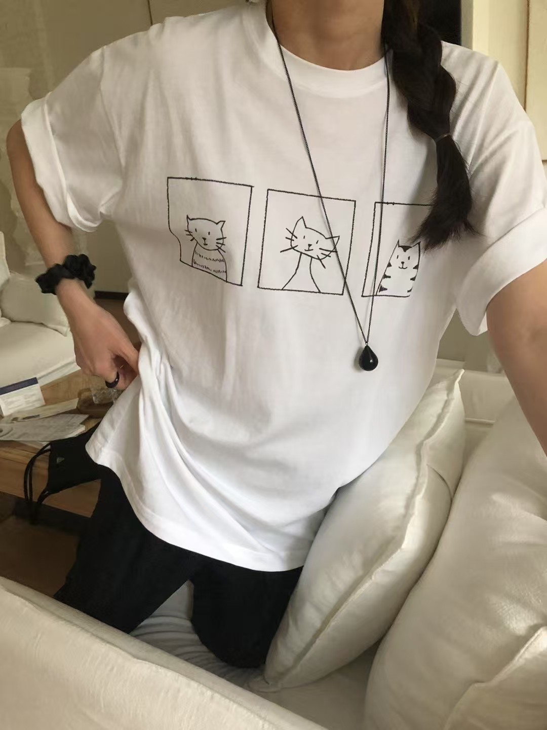 FOR.NEED東大門㊣直郵女裝新款熱賣人氣職業25春夏時尚T恤FOR.NEEDT恤