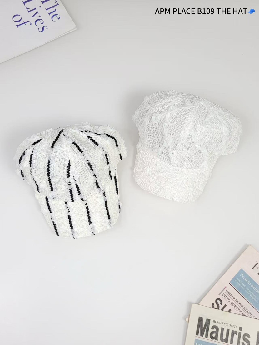 THE HAT-P東大門㊣直郵女士新品人氣熱賣推薦25春夏帽子蕾絲THE HAT帽子