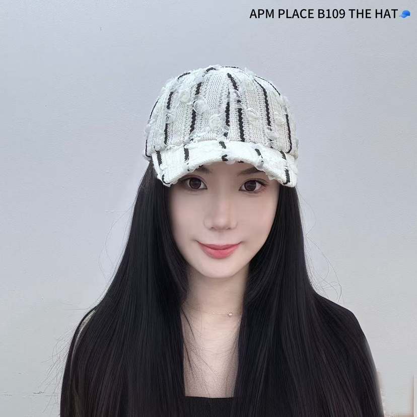THE HAT-P東大門㊣直郵女士新品人氣熱賣推薦25春夏帽子蕾絲THE HAT帽子