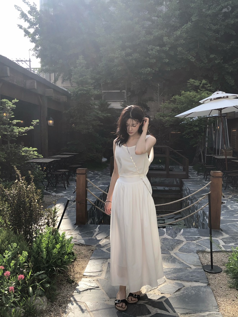 GILLI東大門㊣實拍女裝新款推薦25春夏熱賣人氣真品休閑連衣裙GILLI連衣裙