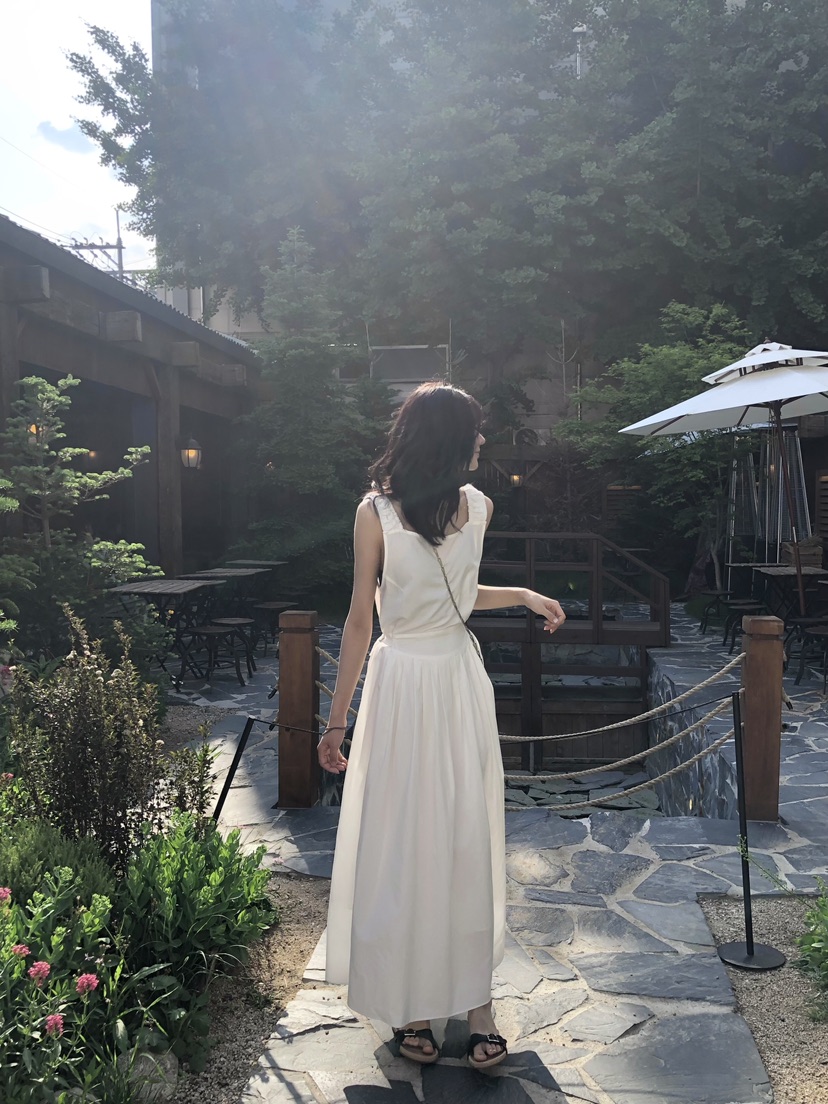 GILLI東大門㊣實拍女裝新款推薦25春夏熱賣人氣真品休閑連衣裙GILLI連衣裙