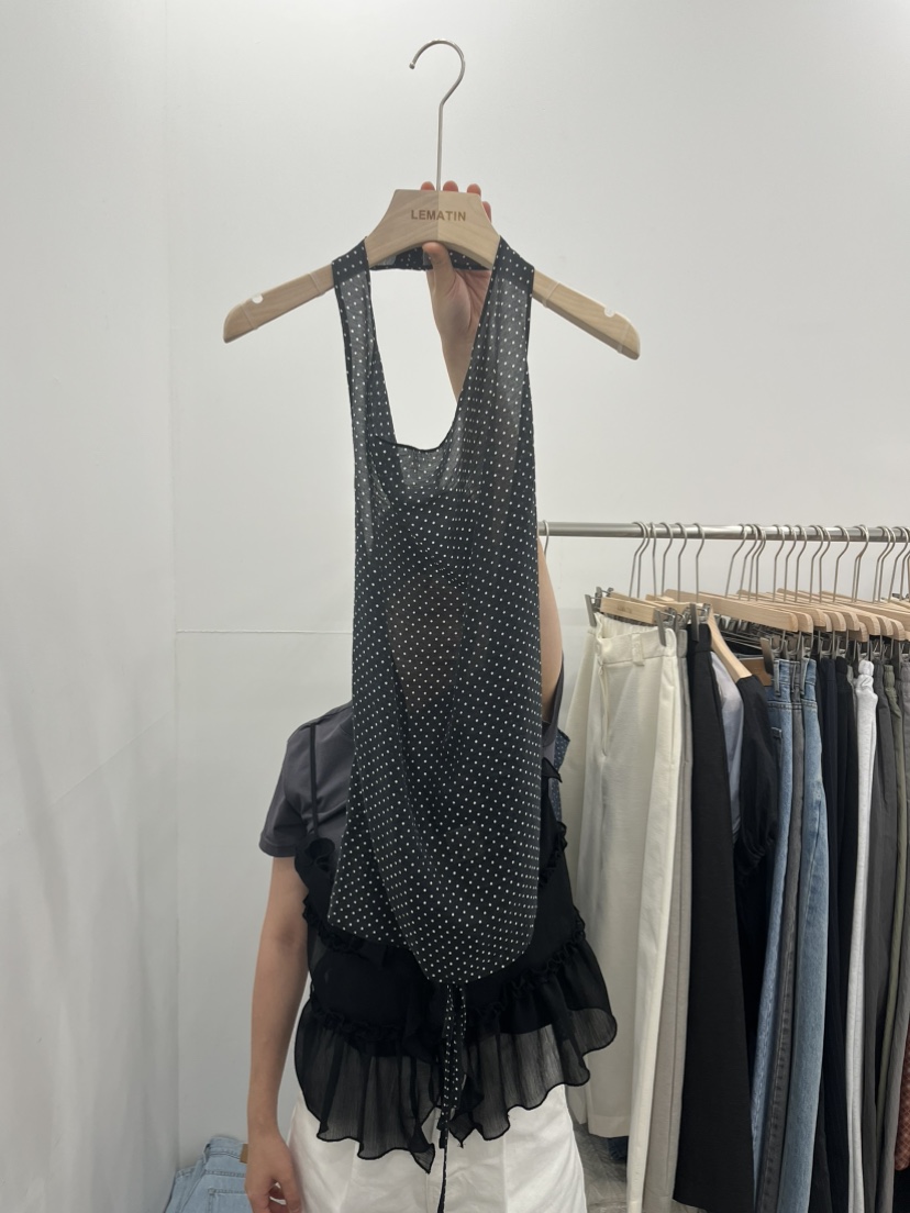 LEMATIN韓國直郵㊣女裝新款熱賣真品25春夏時尚休閑吊帶背心LEMATIN吊帶/背心圖色4