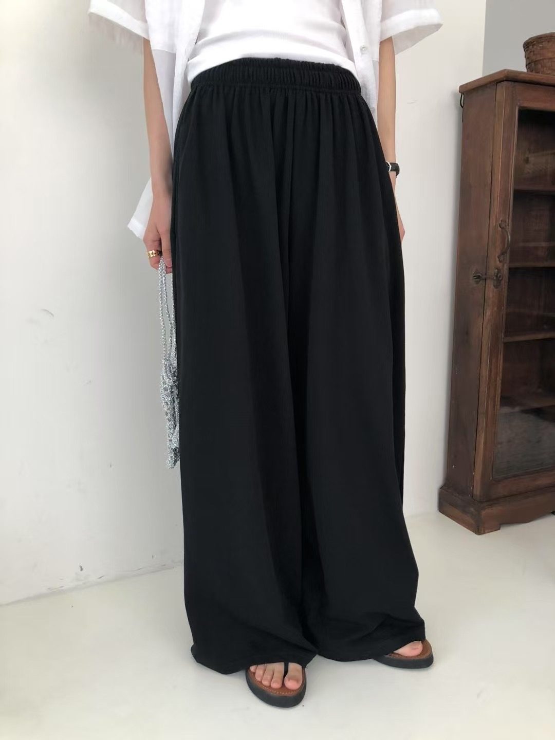 FOR.NEED東大門㊣代購女裝新款真品職業人氣休閑25春夏休閑褲FOR.NEED休閑褲
