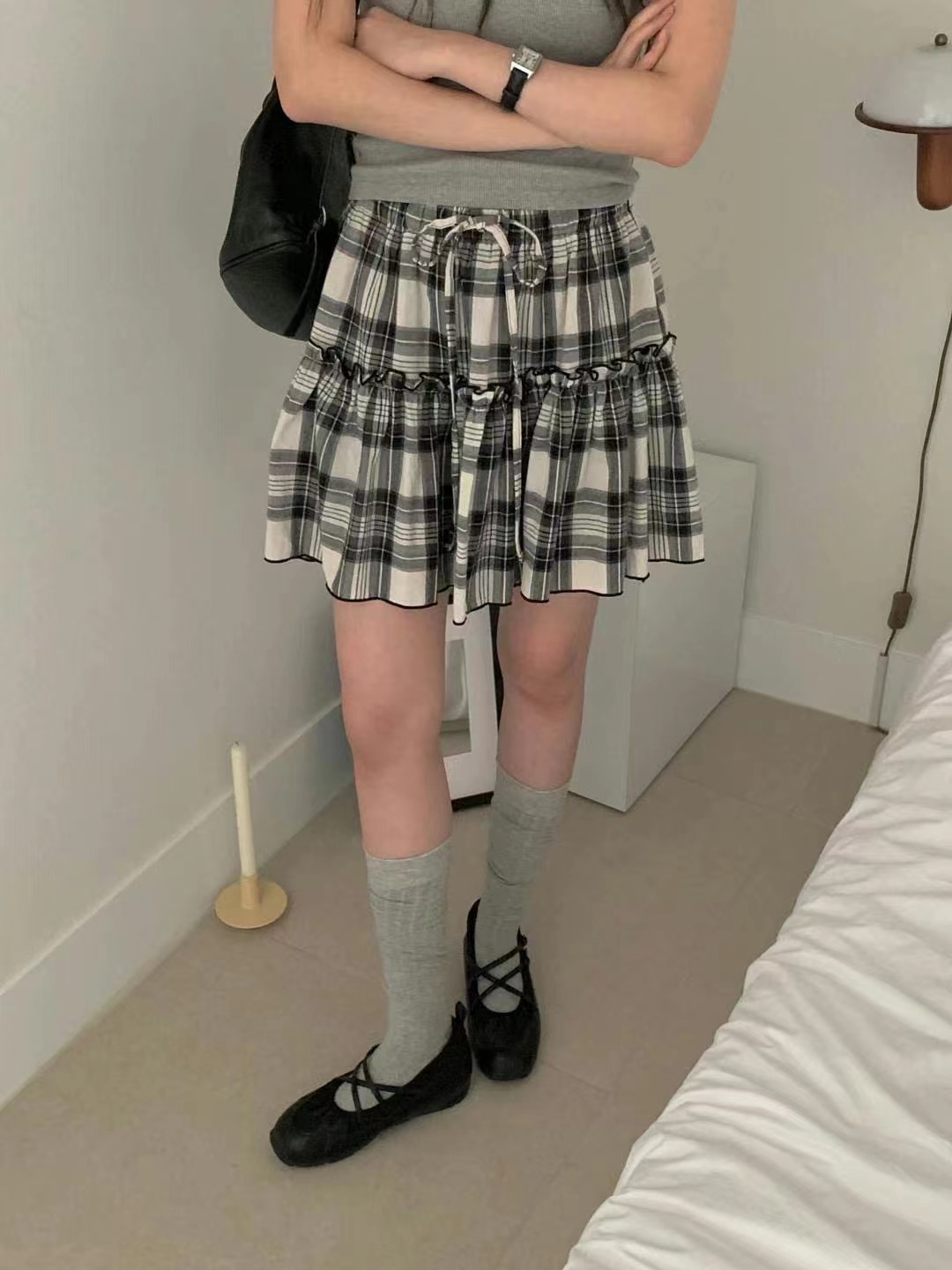 CHERRY YA東大門㊣直郵女士新品休閑熱賣時尚25春夏人氣裙褲CHERRY YA裙褲