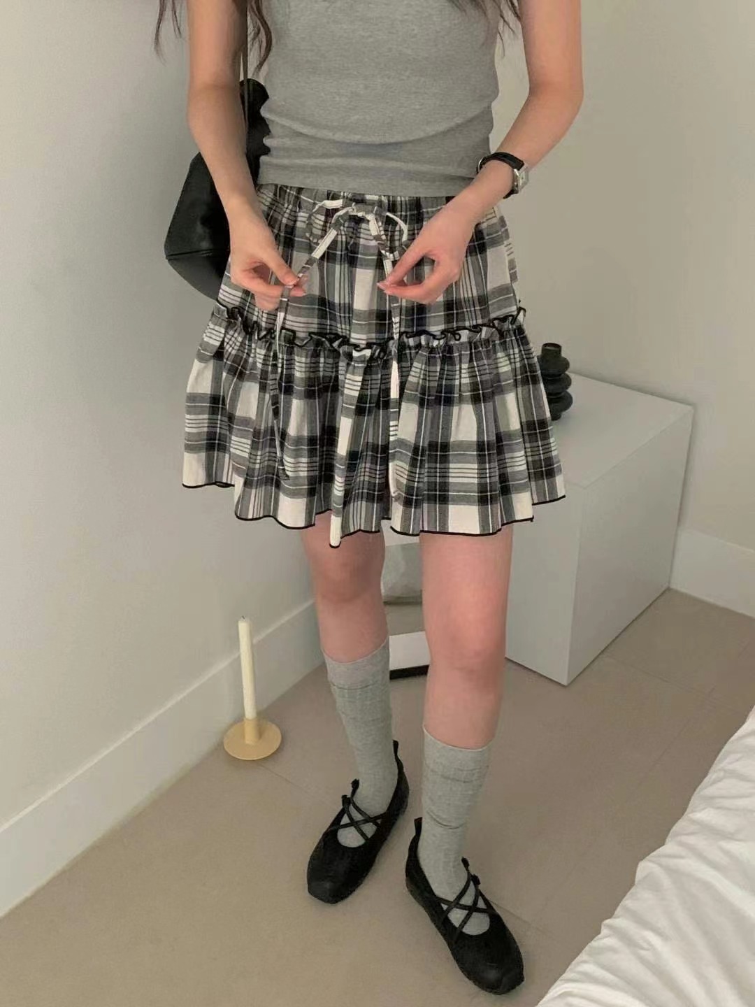 CHERRY YA東大門㊣直郵女士新品休閑熱賣時尚25春夏人氣裙褲CHERRY YA裙褲