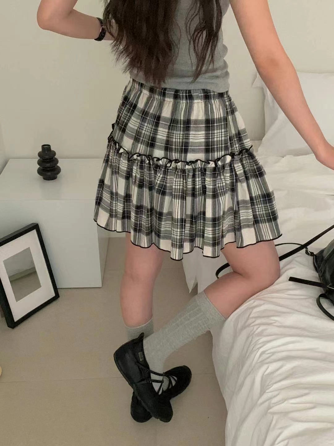 CHERRY YA東大門㊣直郵女士新品休閑熱賣時尚25春夏人氣裙褲CHERRY YA裙褲