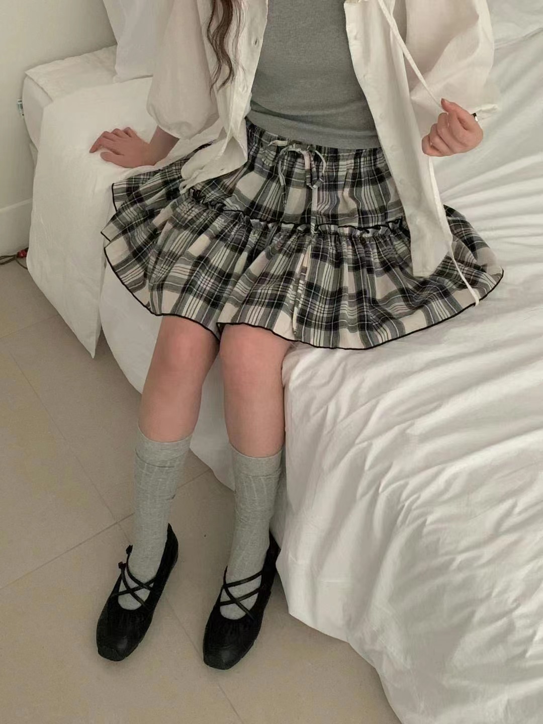 CHERRY YA東大門㊣直郵女士新品休閑熱賣時尚25春夏人氣裙褲CHERRY YA裙褲